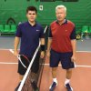 первый турнир, в рамках Любительской теннисной лиги Удмуртии
